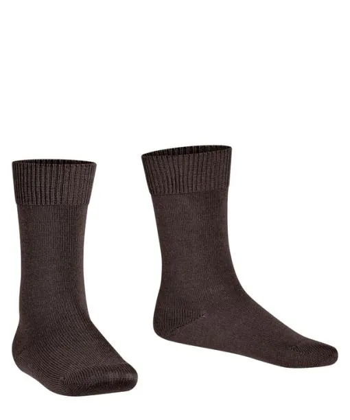 Babies and Kids Comfort Wool Kids Socks Dark Brown FALKE Socks