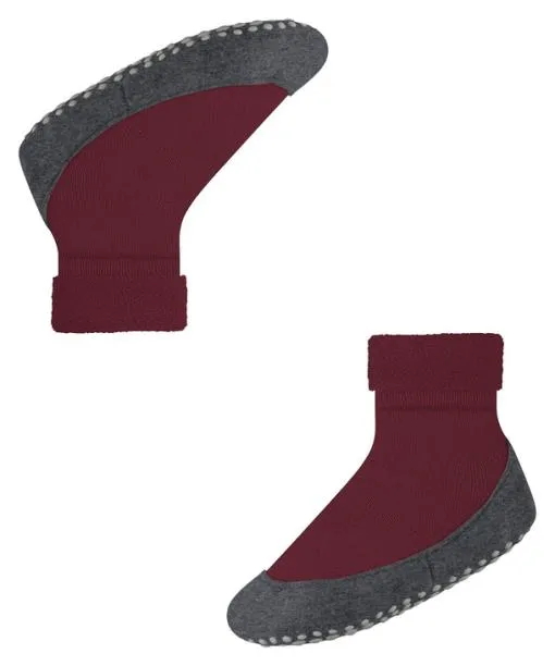 Babies and Kids Cosyshoe Teens Kids Slippers Burnt Siena FALKE House Socks