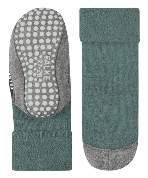 Babies and Kids Cosyshoe Teens Kids Slippers Dark Jade FALKE House Socks