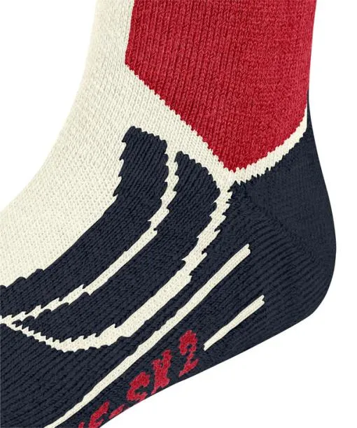 Babies and Kids SK2 Intermediate Kids Skiing Kneehigh Socks Off FALKE Ski Socks