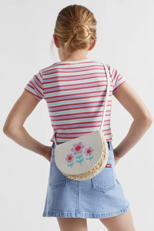 Bags Girl Seed Heritage Flower Saddle Bag Multi