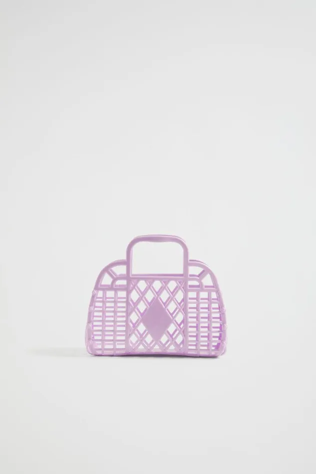 Bags Girl Seed Heritage Retro Mini Basket Lilac