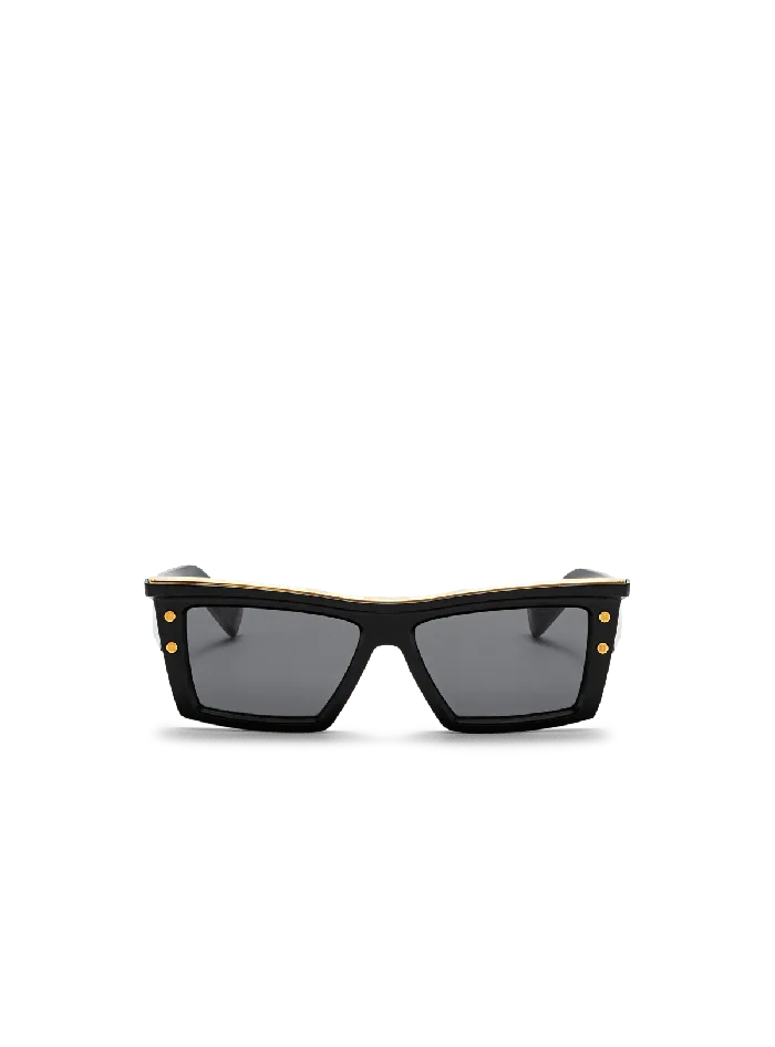 Balmain Eyewear WomenMen BVII Sunglasses Black