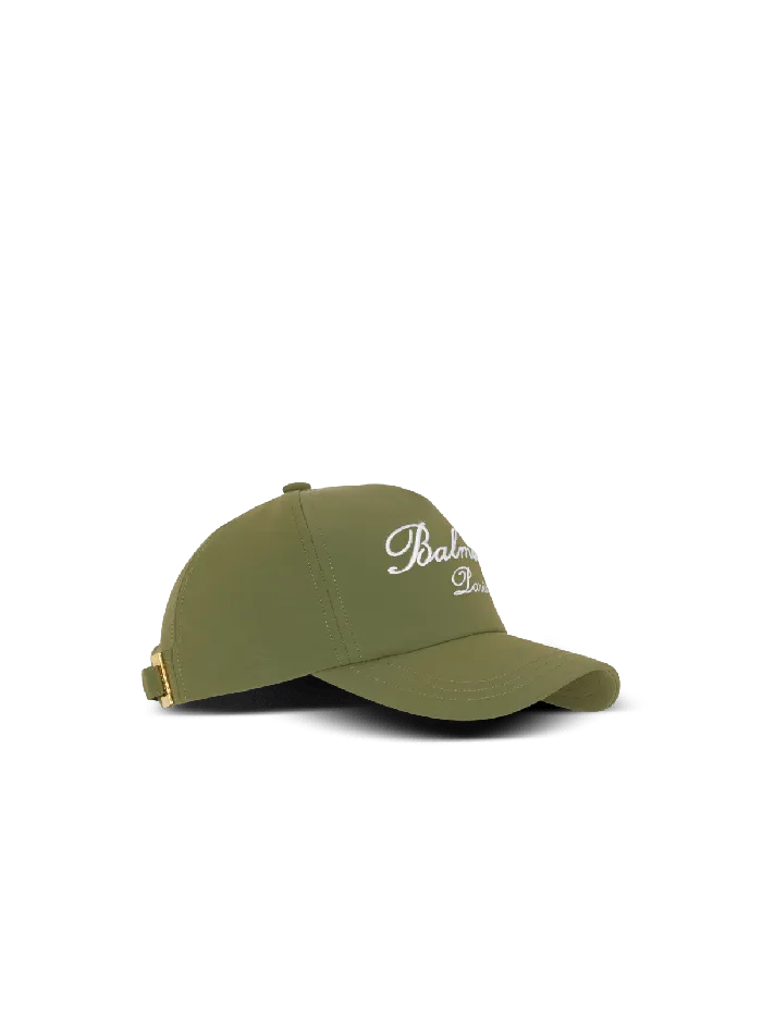 Balmain Hats And Caps Men Embroidered Paris Cap Khaki