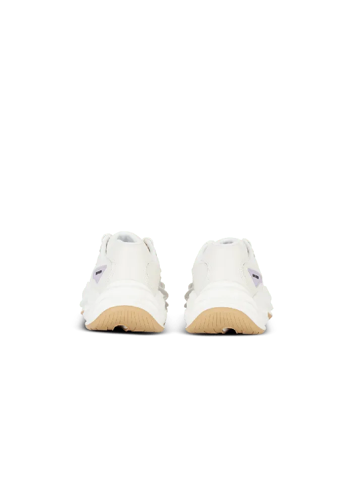 Balmain Sneakers Women RunRow Leather Sneakers Beige