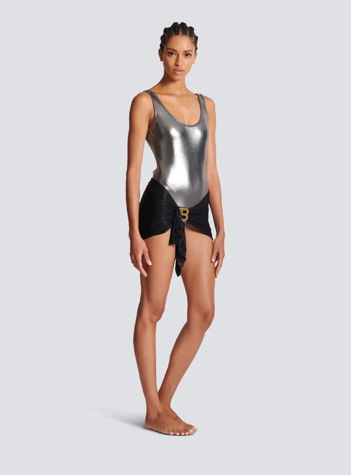 Balmain Swimwear Women B Sarong Black