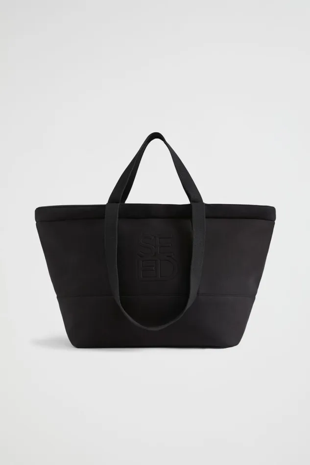Beach Bags Woman Seed Heritage Seed Logo Jersey Overnight Bag