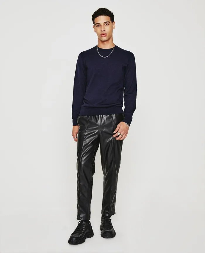 Beck Crew Deep Navy Men AG Jeans Sweatshirts Beck Crew Deep Navy Men AG Jeans Sweatshirts