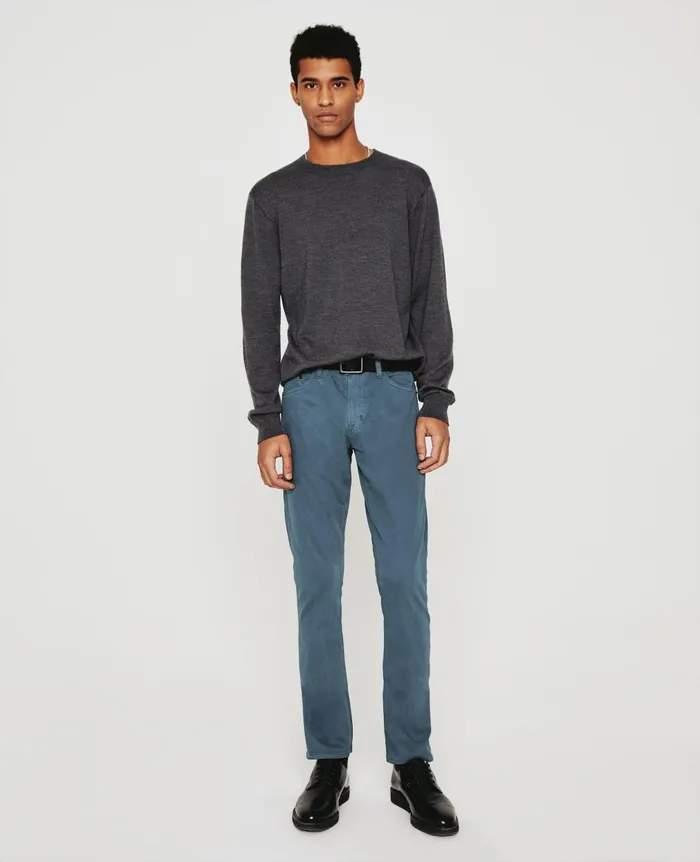 Beck Crew Heather Charcoal Men AG Jeans Sweatshirts Beck Crew Heather Charcoal Men AG Jeans Sweatshirts