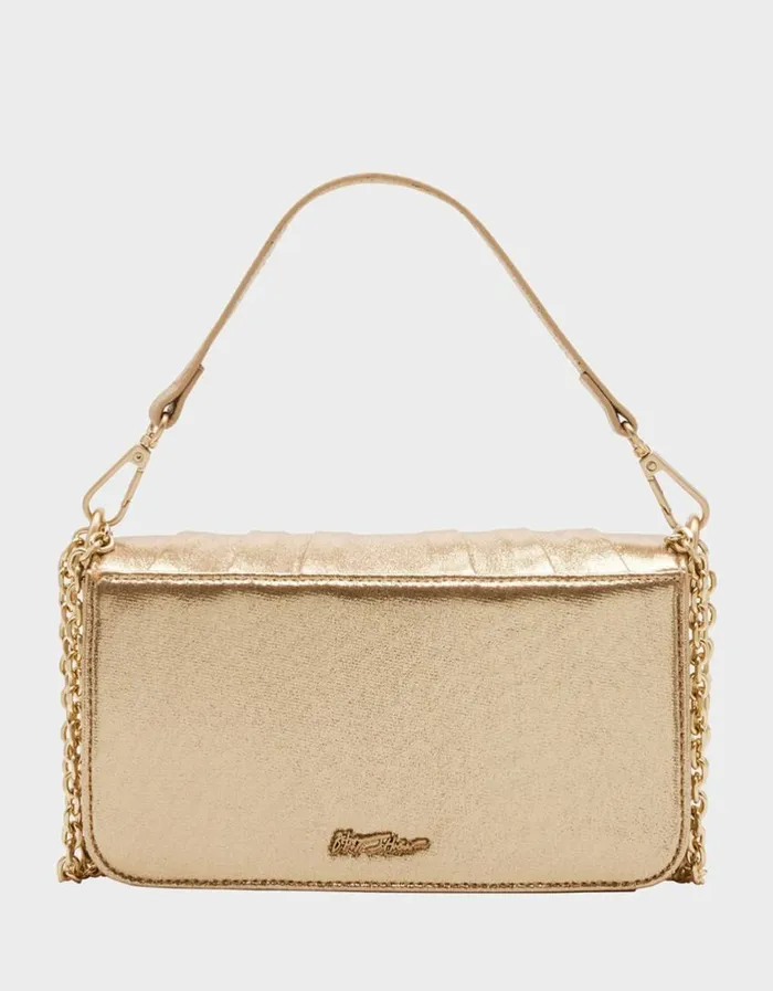 Betsey Johnson Women 3D BOW FLAP BAG GOLD Gold Betsey Johnson Women 3D BOW FLAP BAG GOLD Gold