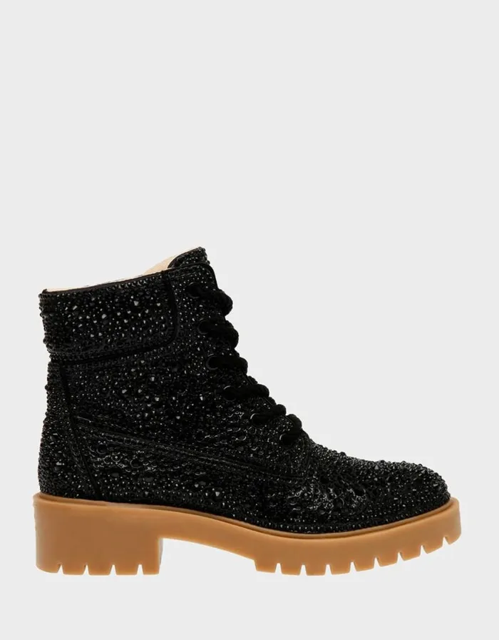 Betsey Johnson Women HUDSN BLACK Black