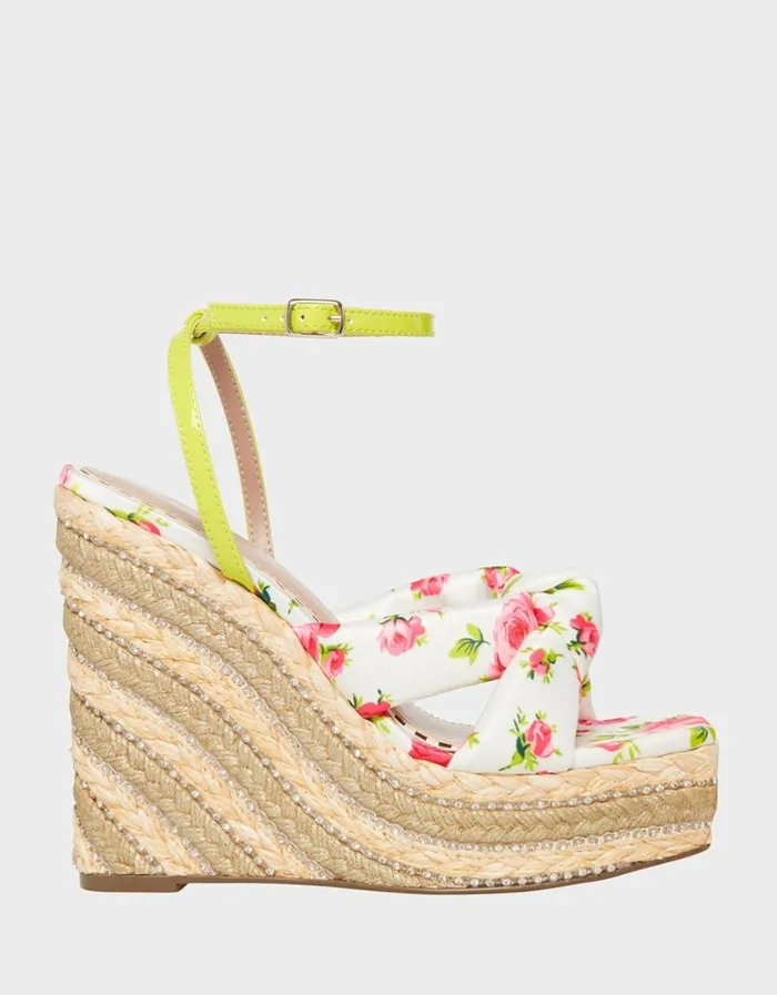 Betsey Johnson Women PANSIE WHITE MULTI White Multi