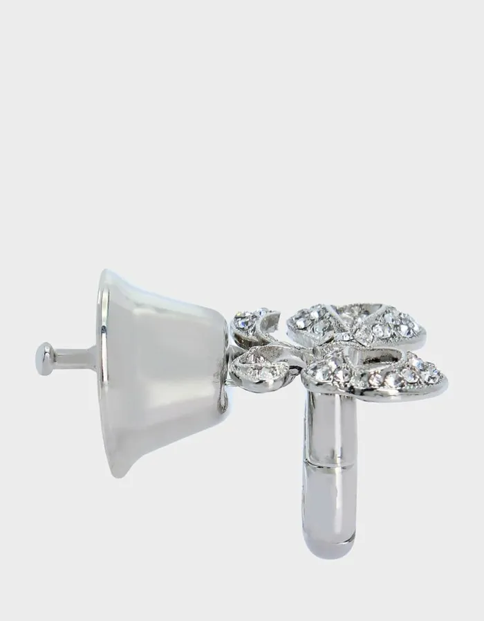 Betsey Johnson Women PRENUP BELL RING CRYSTAL Betsey Johnson Women PRENUP BELL RING CRYSTAL
