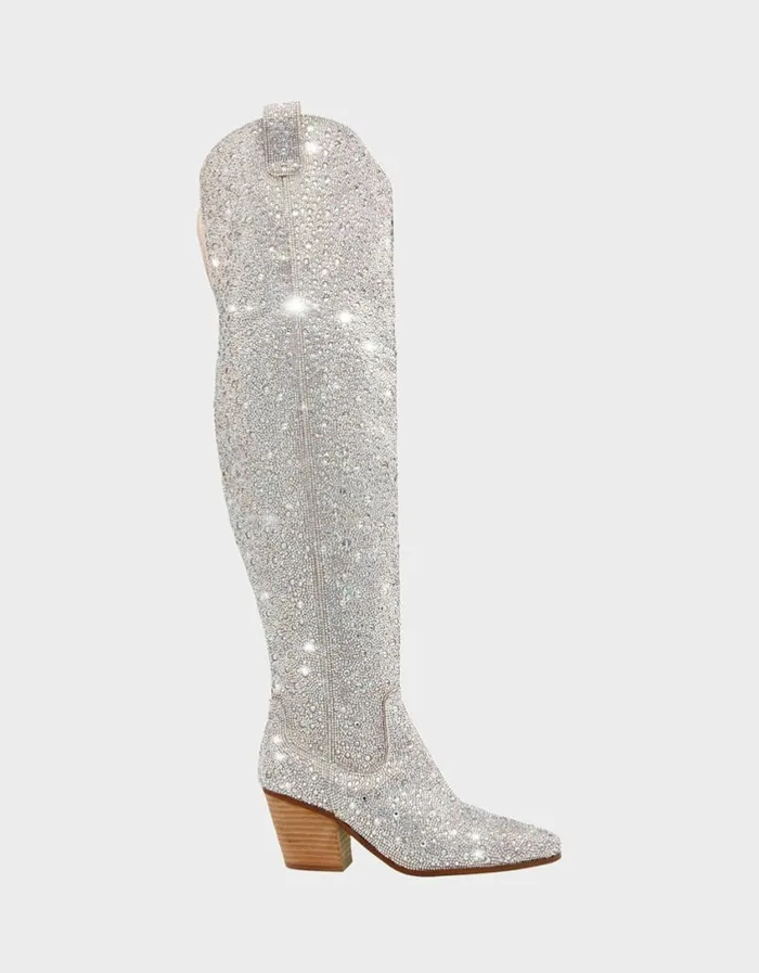 Betsey Johnson Women RODEO RHINESTONES