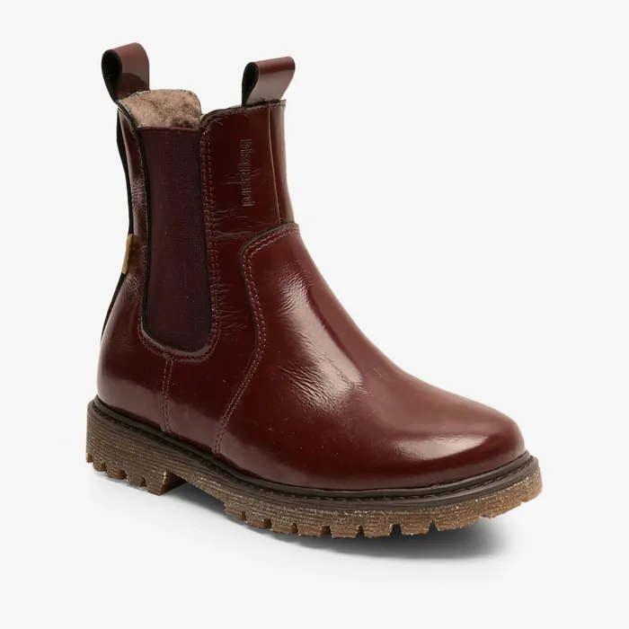 bisgaardshoes Boots KIDS neel tex bordeaux polido Red