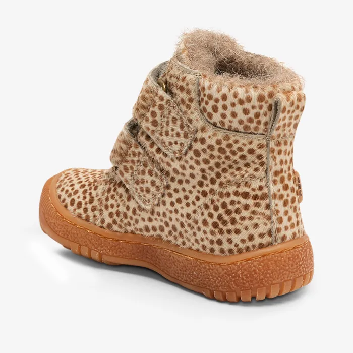 bisgaardshoes evon tex bambi fur Brown KIDS Winter boots