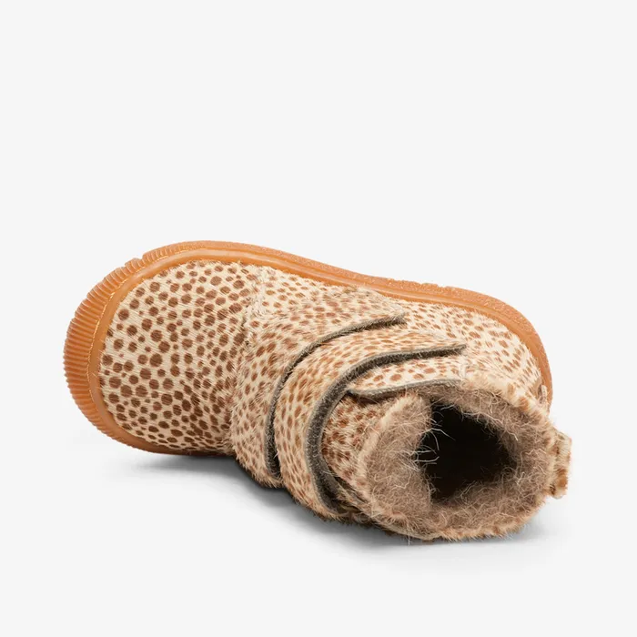 bisgaardshoes evon tex bambi fur Brown KIDS Winter boots