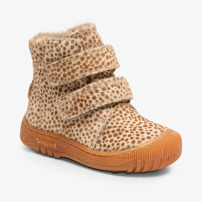 bisgaardshoes evon tex bambi fur Brown KIDS Winter boots