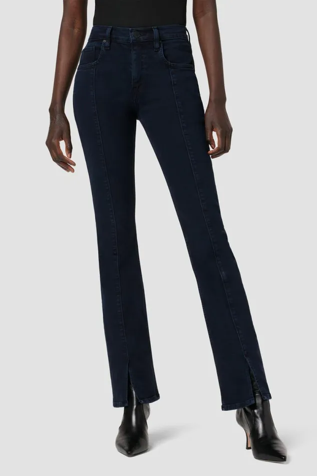 Bootcut Women Hudson Jeans Barbara HighRise Baby Bootcut Jean W Slit Hem Traveler