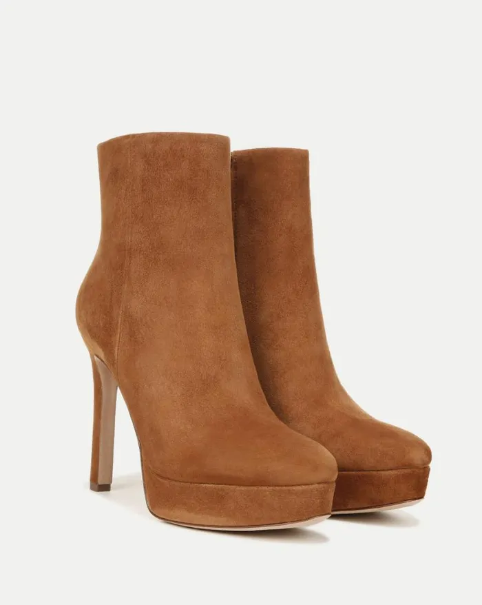 Boots and Booties Shop Veronica Beard Dali Platform Bootie Hazelwood