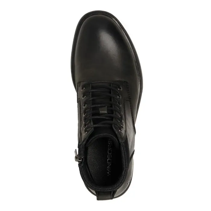 Boots Men Windsor Smith BEAU BLACK LEATHER BOOTS Boots Men Windsor Smith BEAU BLACK LEATHER BOOTS