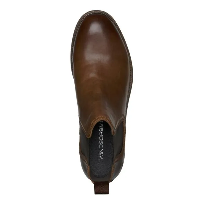 Boots Men Windsor Smith SERGIO DARK BROWN LEATHER BOOTS Boots Men Windsor Smith SERGIO DARK BROWN LEATHER BOOTS