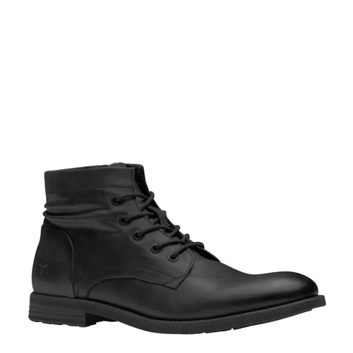 Boots Men Windsor Smith STEPHAN BLACK LEATHER BOOTS Boots Men Windsor Smith STEPHAN BLACK LEATHER BOOTS