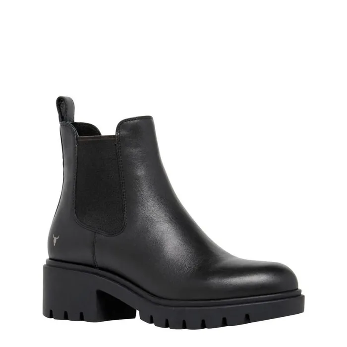 Boots Women Windsor Smith OBSESS BLACK LEATHER BOOTS Boots Women Windsor Smith OBSESS BLACK LEATHER BOOTS