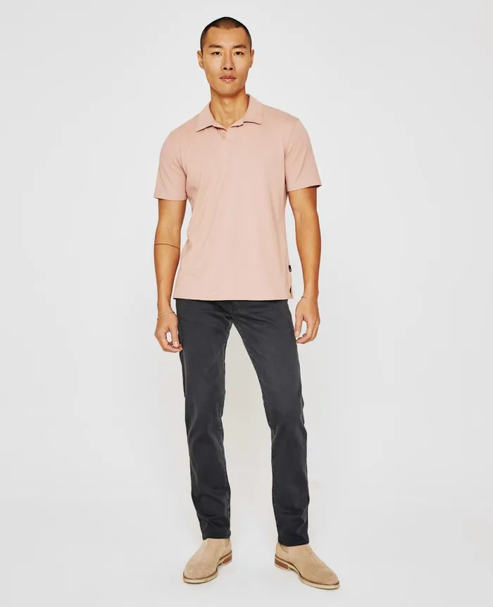 Bryce Johnny Collar Rose Cloud Men AG Jeans Polos Bryce Johnny Collar Rose Cloud Men AG Jeans Polos