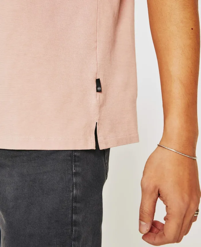 Bryce Johnny Collar Rose Cloud Men AG Jeans Polos Bryce Johnny Collar Rose Cloud Men AG Jeans Polos