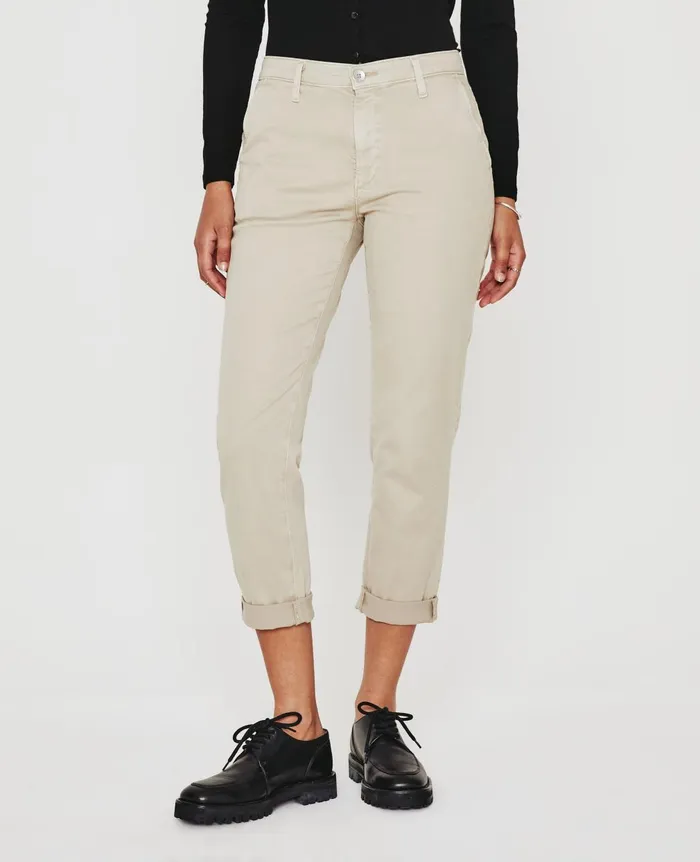 Caden Sulfur Dry Dust Women AG Jeans Pants Caden Sulfur Dry Dust Women AG Jeans Pants