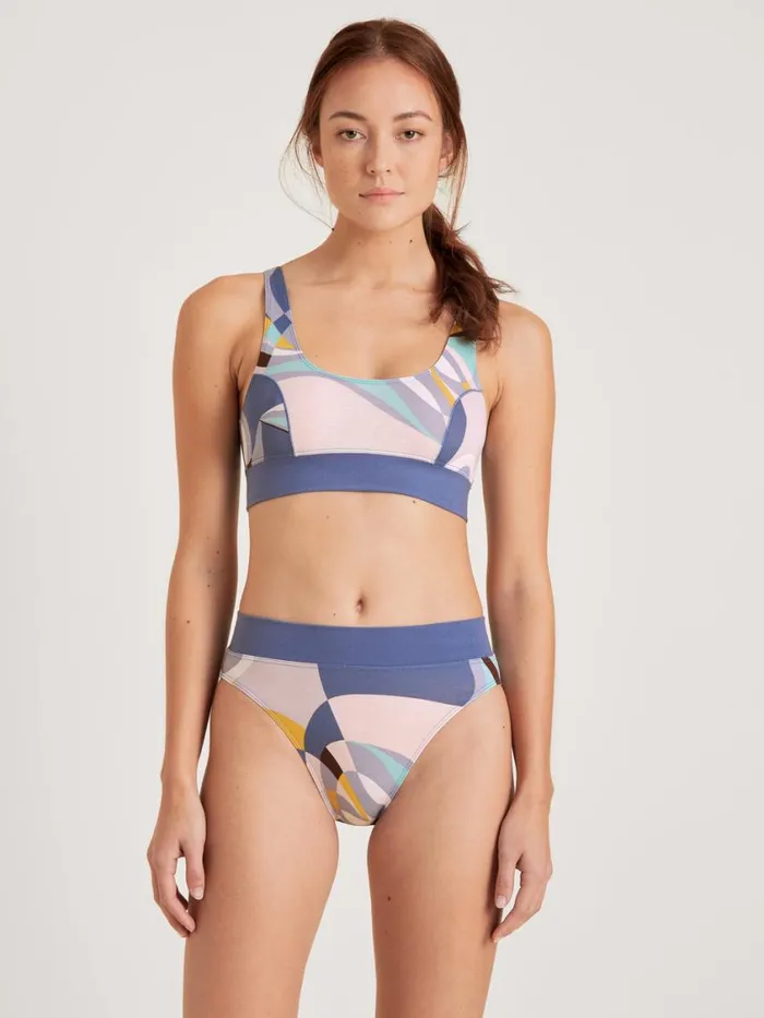 CALIDA Bottoms Women Brief High Waist Twilight Purple