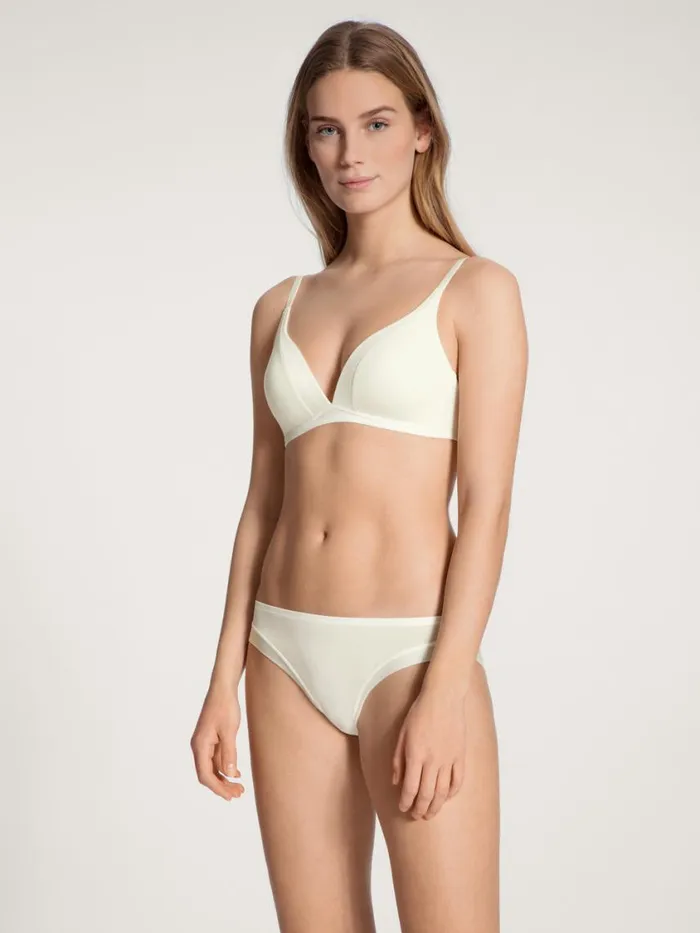 CALIDA Bras Women Triangle Bra With Padding Alabaster Crme