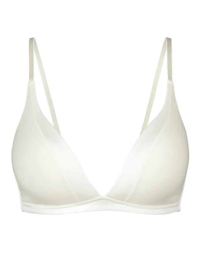 CALIDA Bras Women Triangle Bra With Padding Alabaster Crme