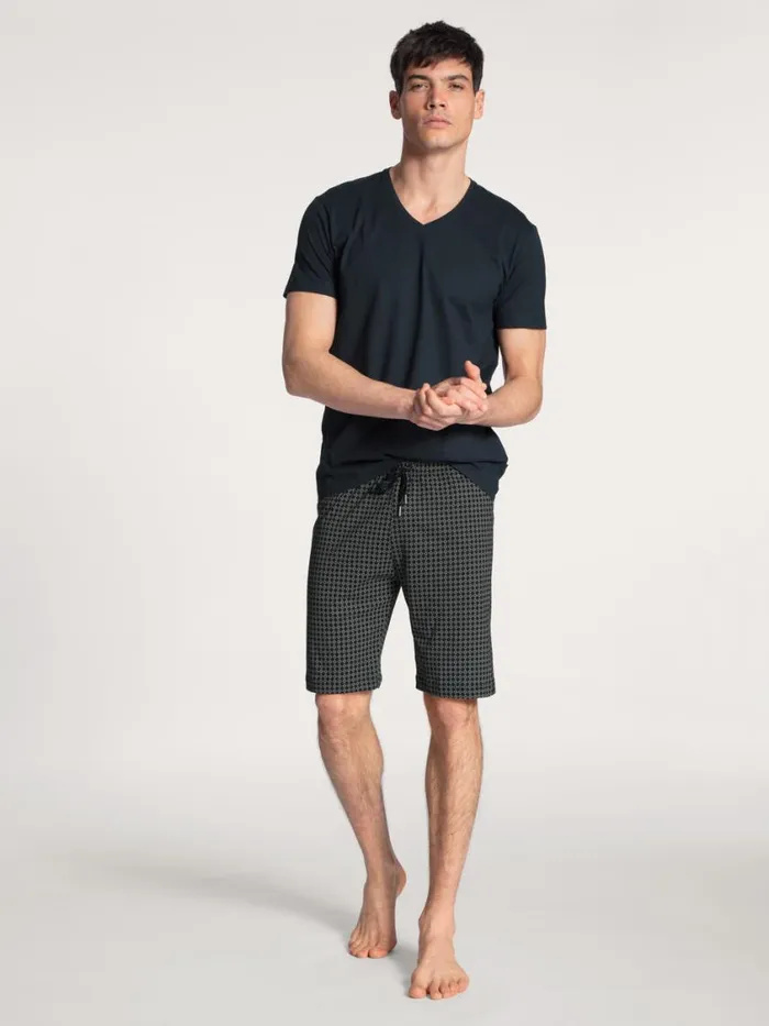 CALIDA Pyjama Pants Men Bermudas Fog