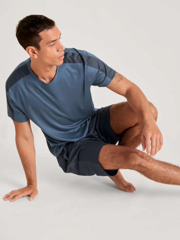 CALIDA Pyjama Pants Men Shorts Anthrazit