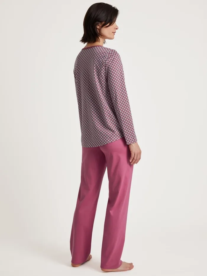 CALIDA Pyjamas Women Pyjama Red Violet
