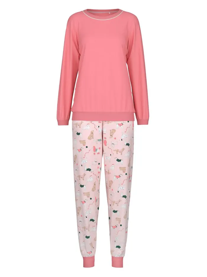 CALIDA Pyjamas Women Pyjama With Cuff Strawberry Ice