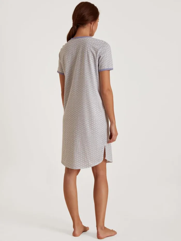 CALIDA Show All Women Nightdress Provence Blue Print