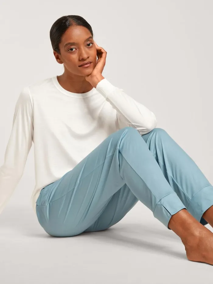 CALIDA Show All Women Pants Cradle To Cradle Certified Blue Satin