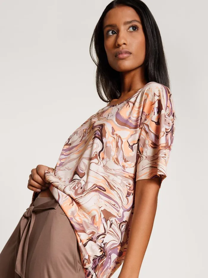 CALIDA Show All Women Shirt Short Sleeve Cradle To Cradle Certified Charm Cream