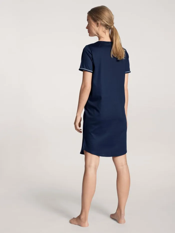 CALIDA Show All Women Sleepshirt Length 95cm Peacoat Blue