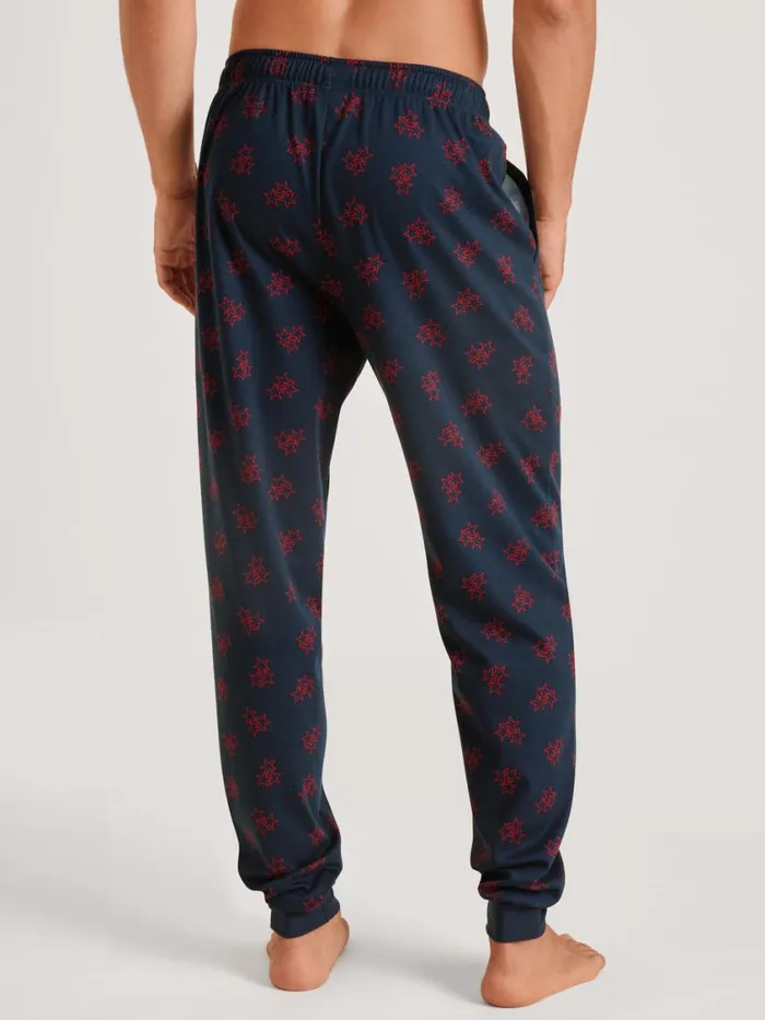 CALIDA Warming Nightwear Men Pants Dark Sapphire