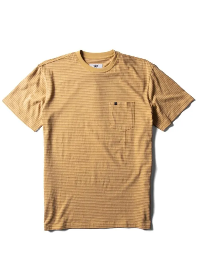 Capsize Eco Ss Pkt Tee Golden Hour Men Vissla Tees