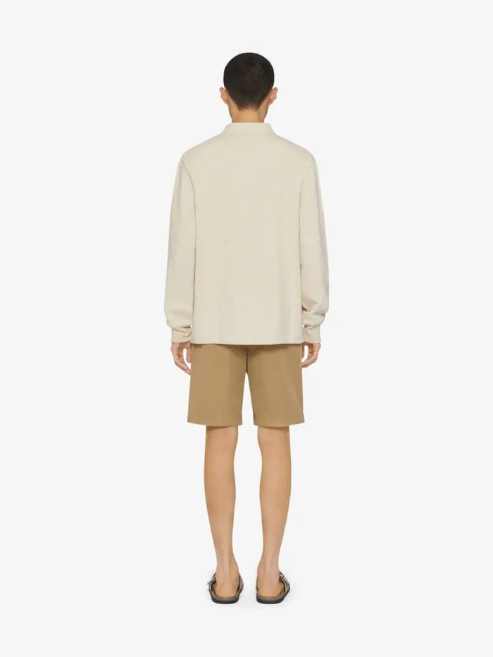 Cardigan In Felpa Natural Men Givenchy Sweatshirts and Hoodies