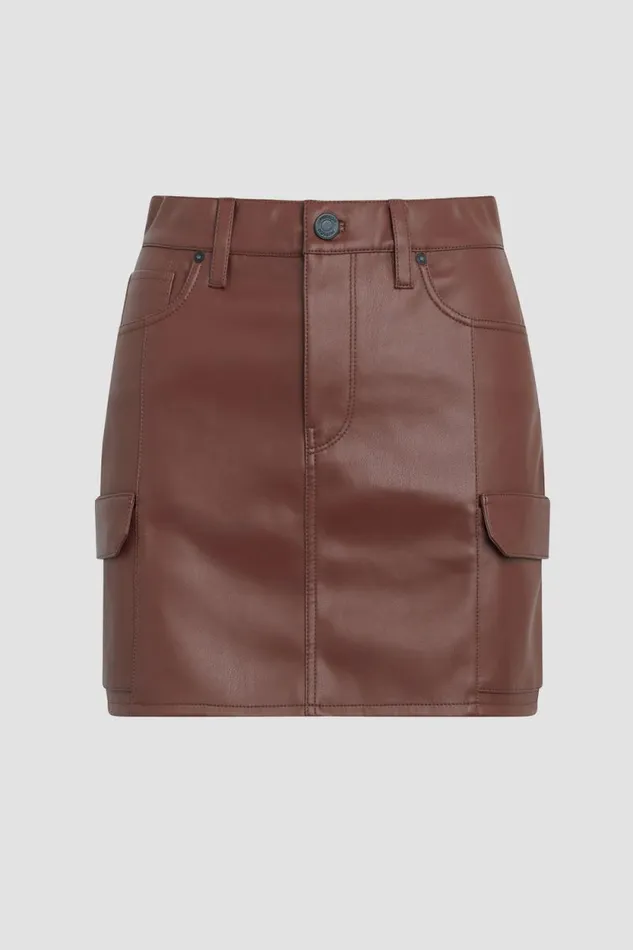 Cargo Women Hudson Jeans Cargo Viper Mini Skirt Cinnamon