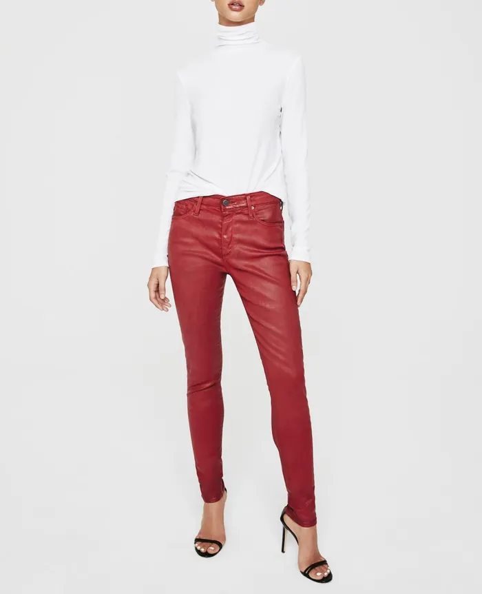 Chels Turtleneck True White Women AG Jeans Tops and Shirts Chels Turtleneck True White Women AG Jeans Tops and Shirts