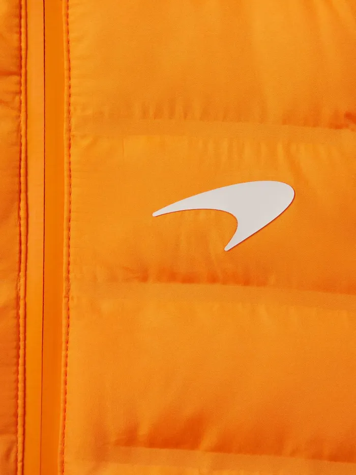 Children Reiss Reiss X Mclaren F1 Team F1 Hybrid Quilt And Knit Gilet Papaya