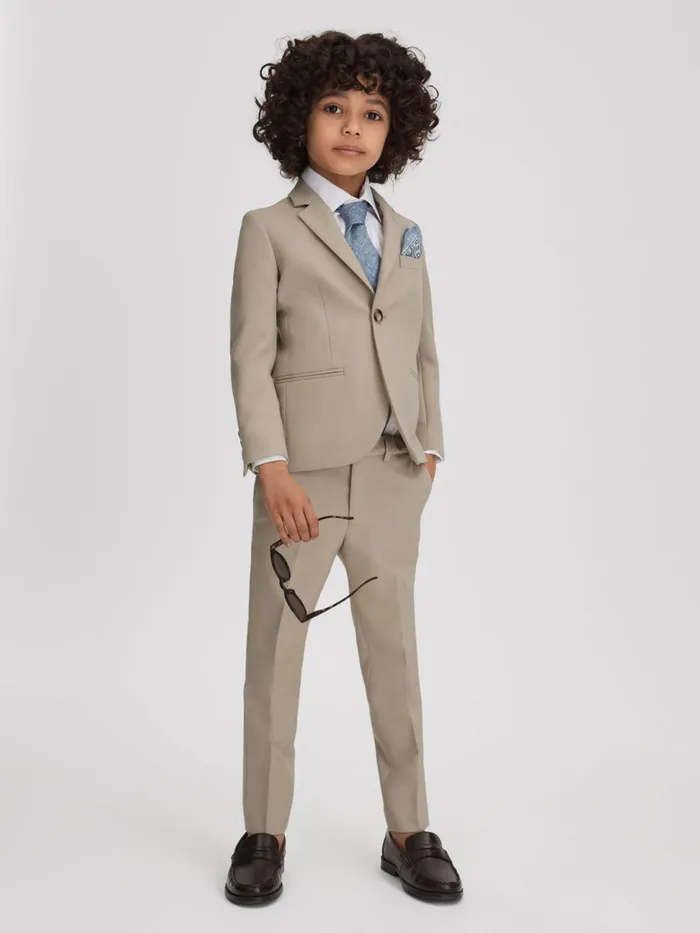 Children Reiss Suits and Tailoring Fine Single Breasted Wool Blazer