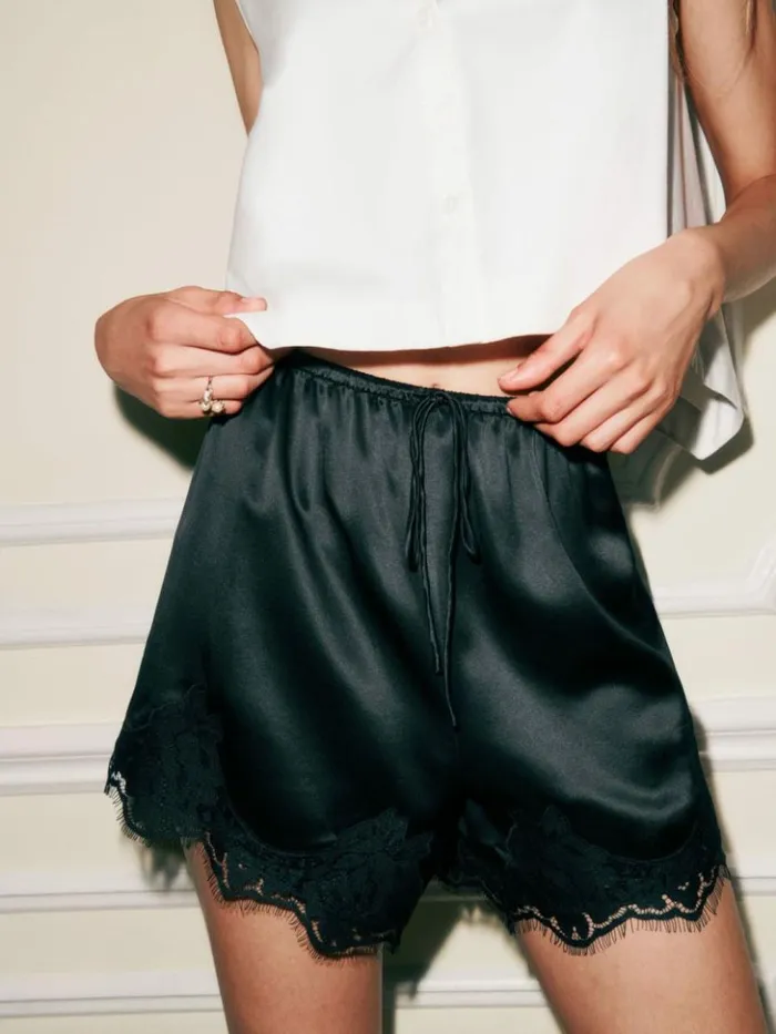 Clothing The Reformation Dey Short Black
